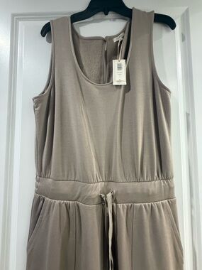 Z Supply Slate Grey Layover Jumpsuit